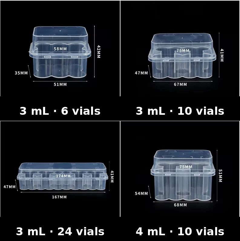 3 ML 2-Vial Laboratory Peptide Box best