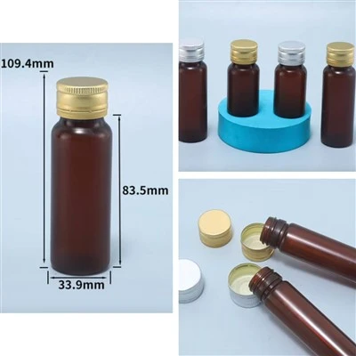 35ml & 65ml PP Heat-Resistant Oral Liquid Bottles